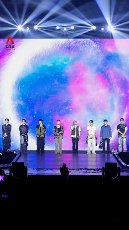 K-pop boyband Ateez in Singapore concert highlights