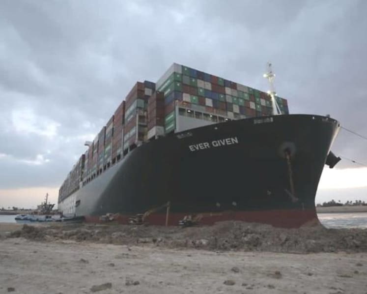 Ever Given ship stuck in Suez Canal turned 80% in 'right direction': Egypt canal authority