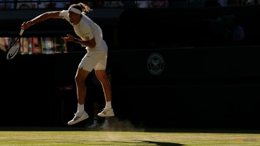 Zverev eases into Wimbledon last 16, says just getting started