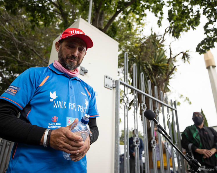 Shot 9 times at New Zealand mosque, survivor walks for peace