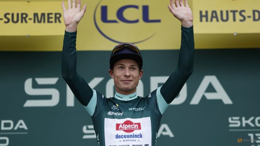 Sprinter Philipsen crashes out of Tour two days after winning first stage