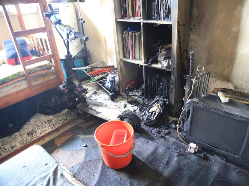 Statistics from the Singapore Civil Defence Force showed that injuries sustained from fires increased by 50 per cent to 90 cases in 2018. Four deaths were reported, one up from the previous year. Statistics from the Singapore Civil Defence Force showed that injuries sustained from fires increased by 50 per cent to 90 cases in 2018. Four deaths were reported, one up from the previous year.