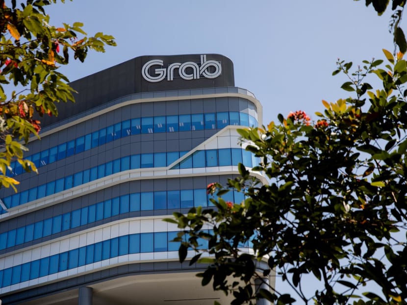 File photo of Grab's headquarters in Singapore. 
