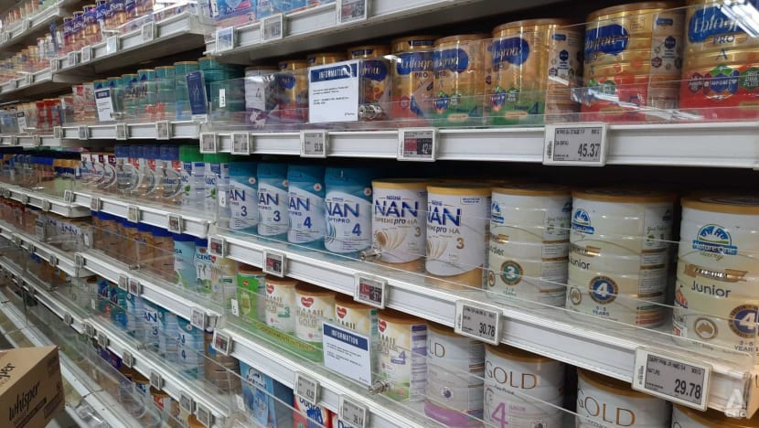 NTUC FairPrice outlets install plastic screens to prevent theft of baby formula, beauty products NTUC FairPrice outlets install plastic screens to prevent theft of baby formula, beauty products