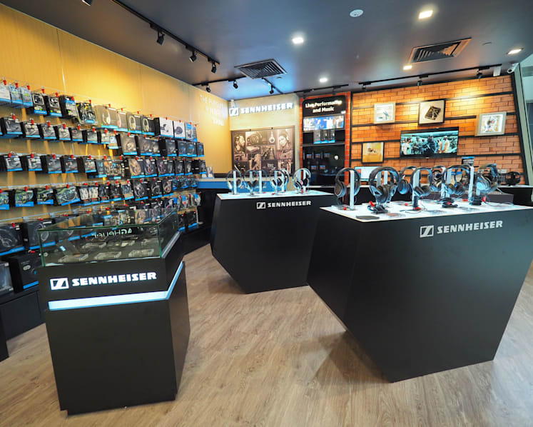 Headphones for loan at Asia’s first fully-owned Sennheiser store in S’pore