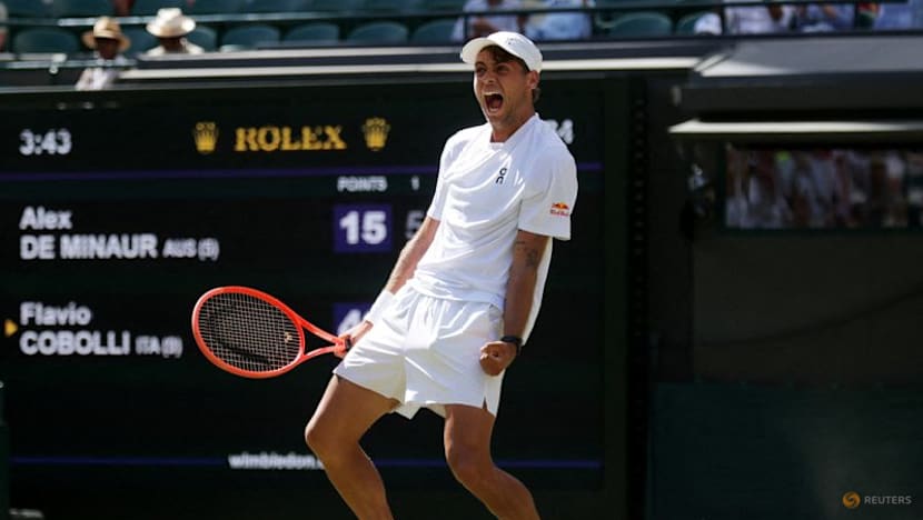 Cobolli and Paolini keep bubbling into Wimbledon quarter-finals, Britain's Fery stays afloat