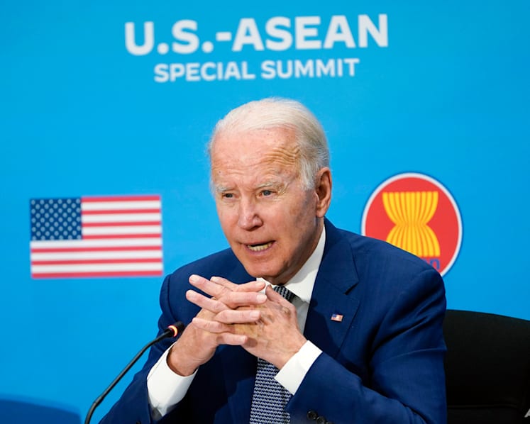 At global summits, Biden aims to assert America's leadership