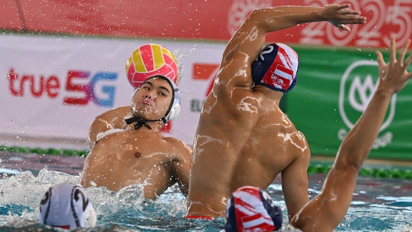 Singapore men's water polo team retain SEA Games crown after beating Indonesia