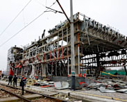  Russian strikes on Ukraine trigger heating, water cuts