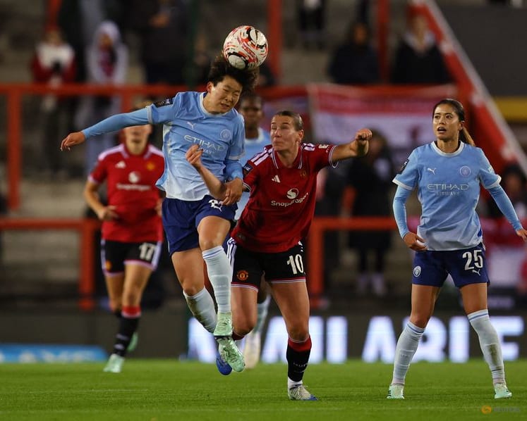 Terland strikes late to give Man United derby draw with City in WSL