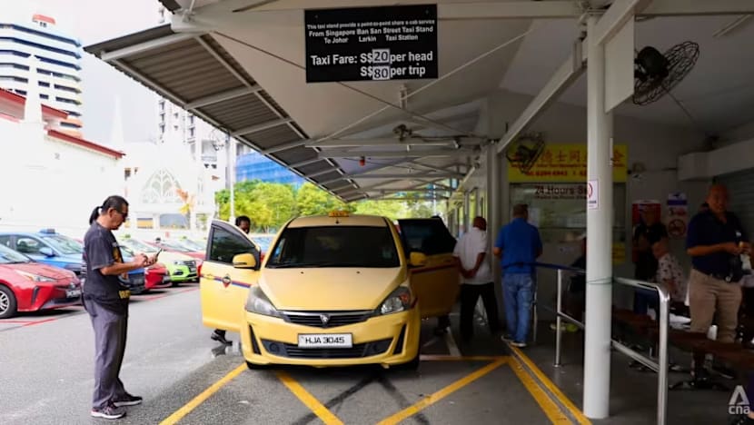 Teksi berdaftar Malaysia perlu bayar S$15 bagi setiap perjalanan masuk SG mulai 2027