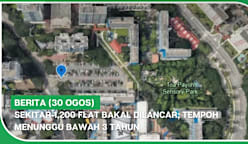 BERITA (30 Ogos) | Sekitar 1,200 flat bakal dilancar; tempoh menunggu bawah 3 tahun