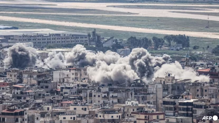 Israel lancar beberapa siri serangan terhadap Beirut