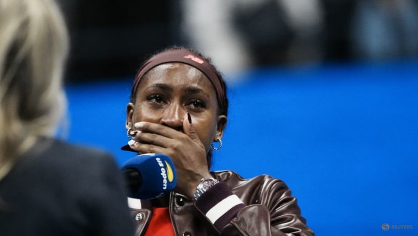 Gauff embraces moment of vulnerability en route to US Open third round