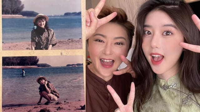 权怡凤49岁生日　李凯馨晒妈妈年轻靓照