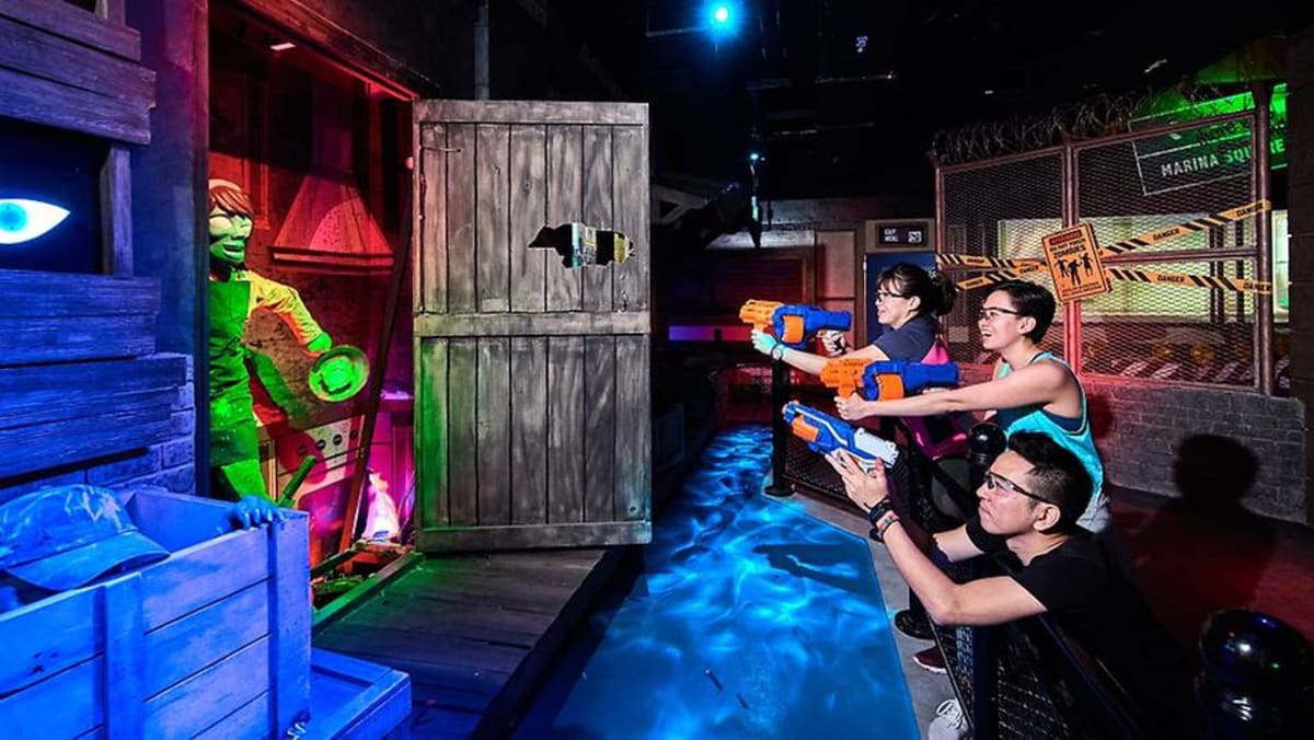 ナーフ アクションエクスペリエンスブラスター Action Xperience Lock and load: World's first Nerf-themed attraction opening at