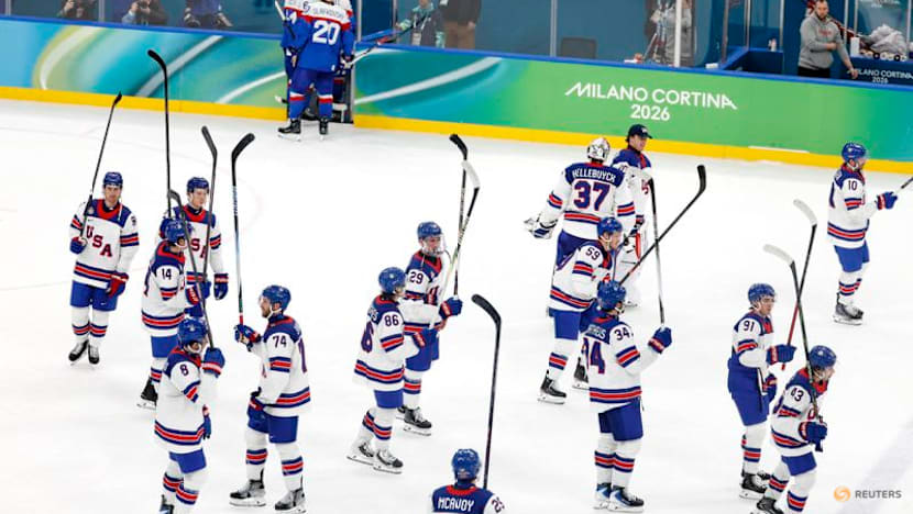 Ice hockey-US rout Slovakia to set up final showdown with Canada