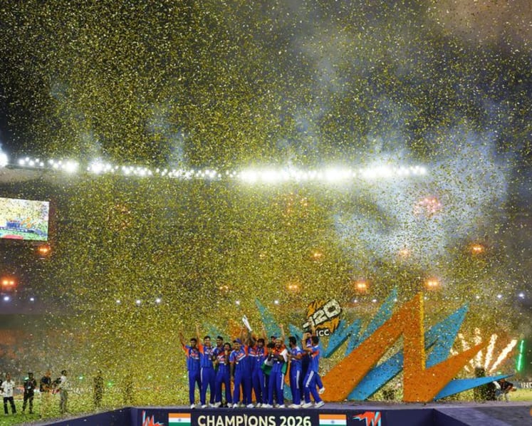Rampant India complete T20 World Cup treble, NZ fall short again