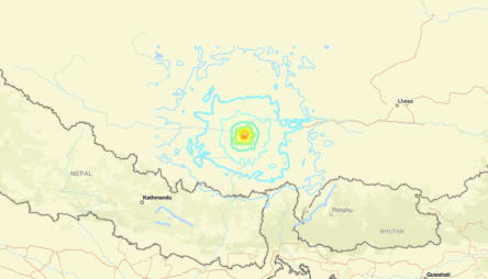 5.5-magnitude earthquake strikes China's Tibet