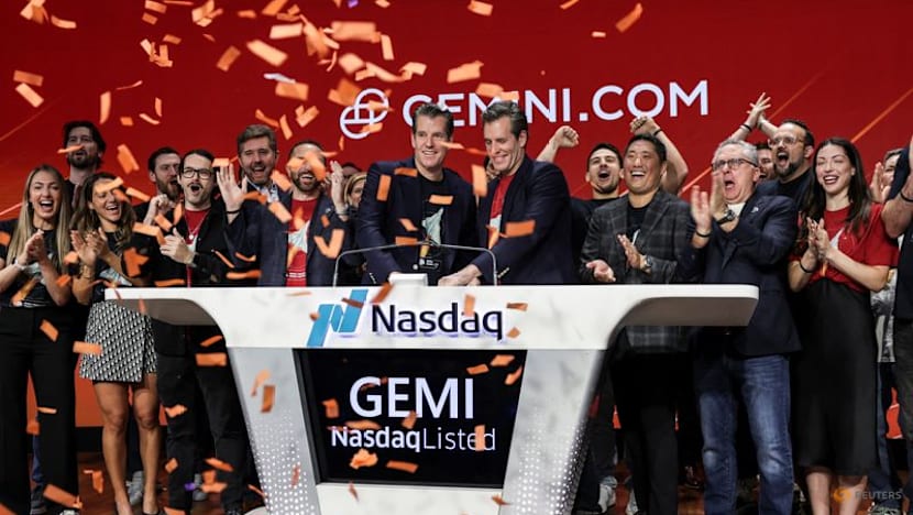 Winklevoss twins' crypto exchange Gemini valued at $4.4 billion in strong Nasdaq debut