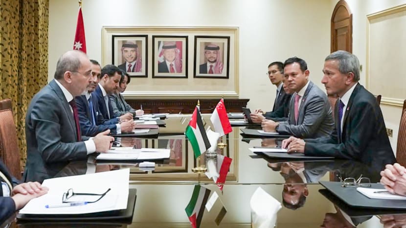 Vivian Balakrishnan meets Jordan counterpart amid Singapore's humanitarian aid mission for Gaza