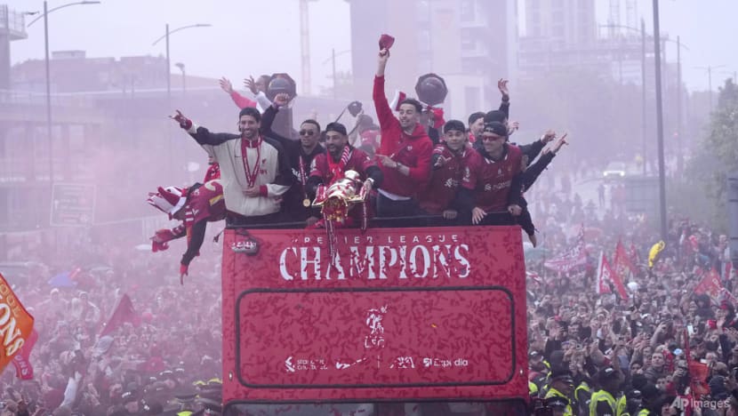 Liverpool celebrate title triumph with victory parade