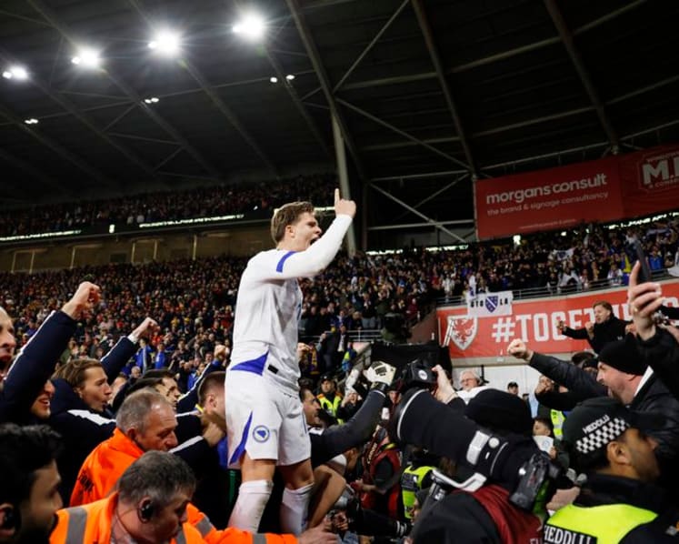 Bosnia beat Wales on penalties to reach World Cup playoff final