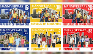 SingPost akan keluarkan setem Hari Kebangsaan berinspirasikan reka bentuk bersejarah 1966