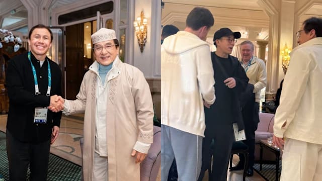 成龙过年飞米兰同框房祖名！父子私下互动曝光