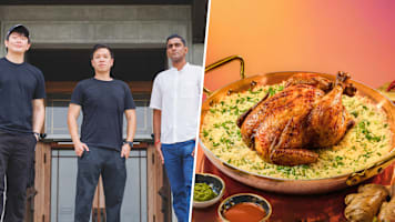 Chicken Rice Paella & Prata Pizza Served At Michelin-Starred Labyrinth Chef’s Hip Spinoff Restaurant & Bar At National Gallery S’pore