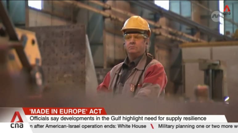 EU advances ‘Made in Europe’ Act in face of Chinese competition, US trade uncertainty