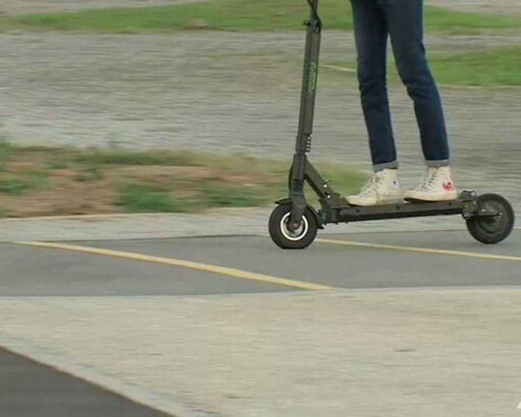 Elderly man jailed, banned from driving for crashing car into man and daughter on e-scooter
