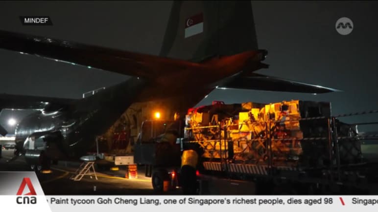 Humanitarian aid to Gaza: SAF to deliver 9th tranche through airdrop 