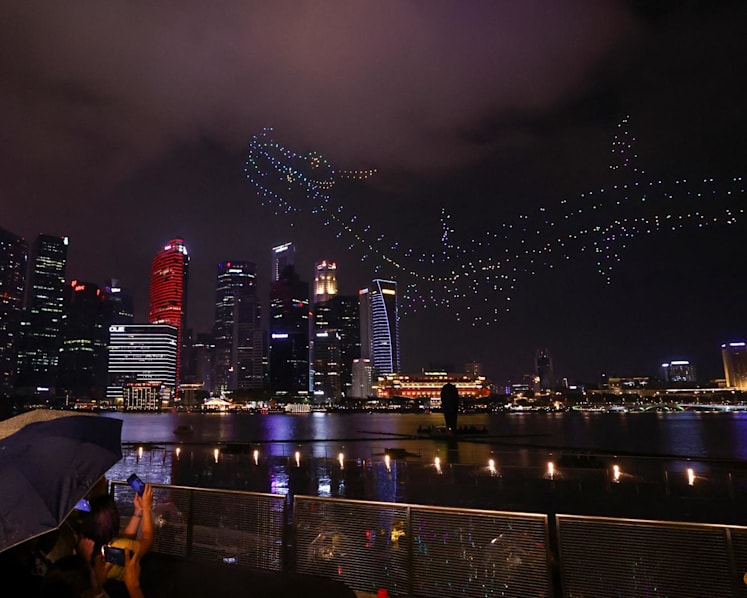 Marina Bay Sands cancels final dragon drone show due to mechanical issues