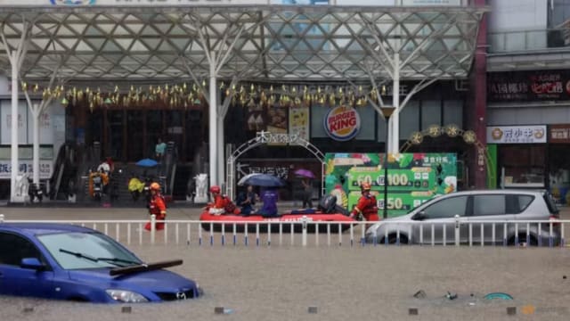 中国广东面临百年一遇洪水风险