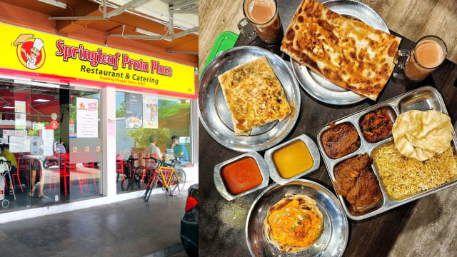 #sgdeals Springleaf Prata Place推出$9.90自助餐