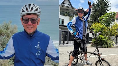 Lee Si Song Cycled 22km Twice Weekly As Part Of His Recovery From A Brain Haemorrhage