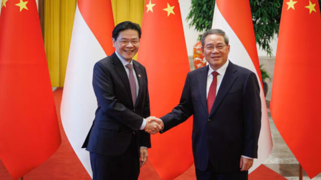 黄总理：新中将加强双边关系 在数码和绿色经济领域找寻新合作方式