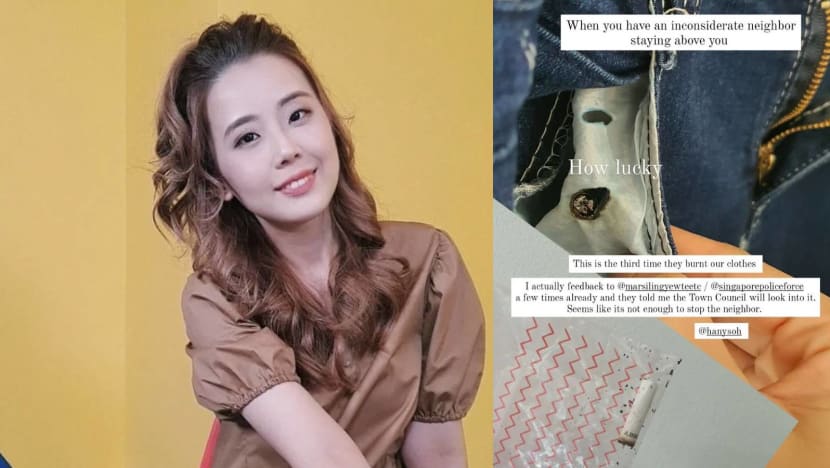 Jernelle Oh Calls Out Inconsiderate Neighbour Who Has Been Throwing Lit Cigarette Butts Out The Window For The Past 2 Years Jernelle Oh Calls Out Inconsiderate Neighbour Who Has Been Throwing Lit Cigarette Butts Out The Window For The Past 2 Years