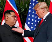 Trump hints at contact with North Korea's Kim after scaling back Seoul drills