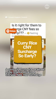 Time flies fast but this CNY surcharge flies faster #8dayssg #8dayssgtrending #cny #sgtiktok #fypsg 