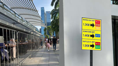 Woman Complains About NDP Crowd-Control Detours At MBS; Gets Slammed For Being Entitled 