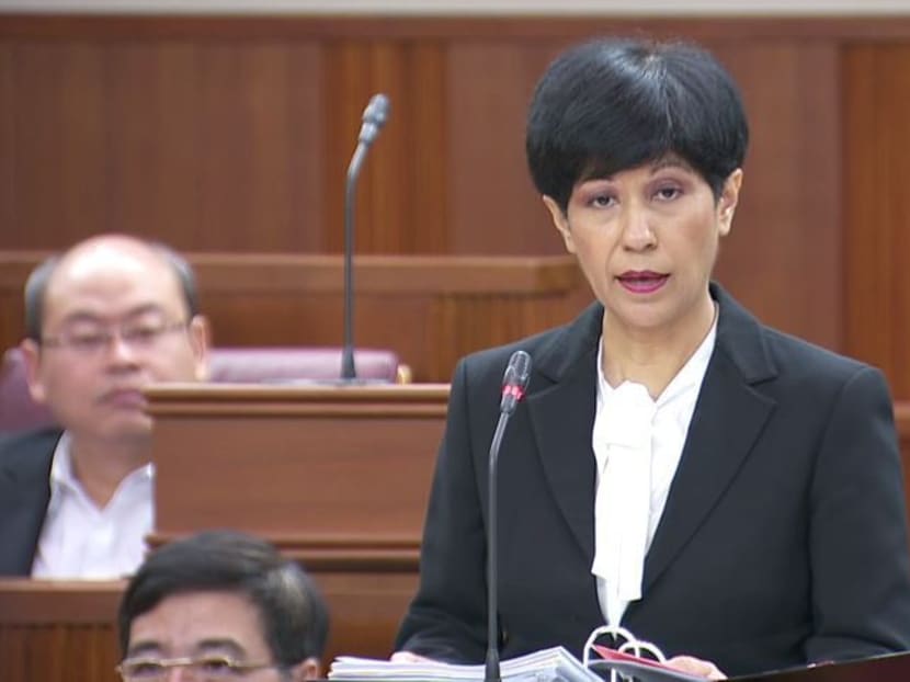 Senior Minister of State for Finance and Law Indranee Rajah. Photo: Parliament