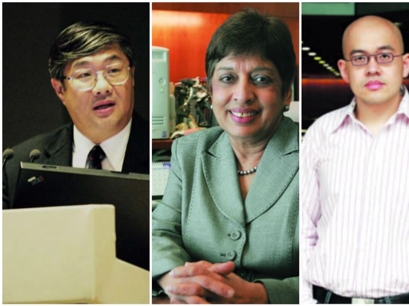 From left: Professor Walter Woon, Dr Kanwaljit Soin and Mr Siew Kum Hong. They were among the NMPs who made tangible contributions beyond articulating views in Parliament. TODAY file photos