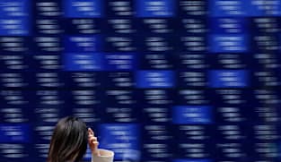 Stocks ease despite upbeat Samsung forecast, yen languishes
