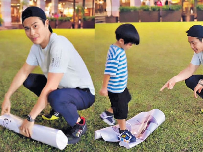 "My Son Needs A Lesson On Respect": Kevin Cheng After His 3-Year-Old Son Stomps On His Scarlet Heart Poster