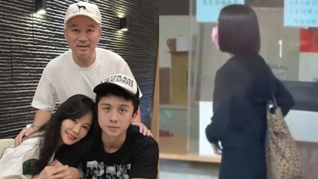 孙安佐出事，短发新女友首度现身