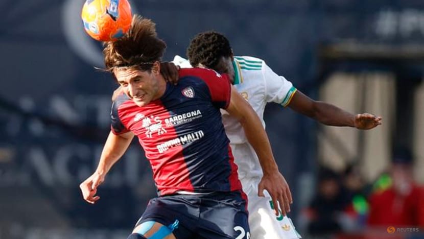 Celik sees red as Roma lose at Cagliari