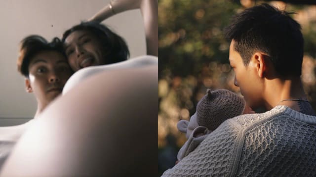 陈伟霆、何穗惊喜宣布当爸妈，抱着爱儿入镜！