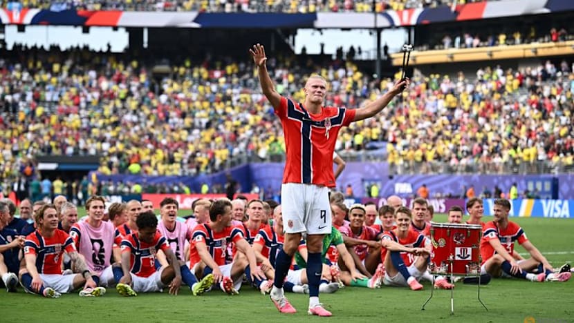 Haaland mania sweeps the World Cup as Norway rows behind its Viking hero